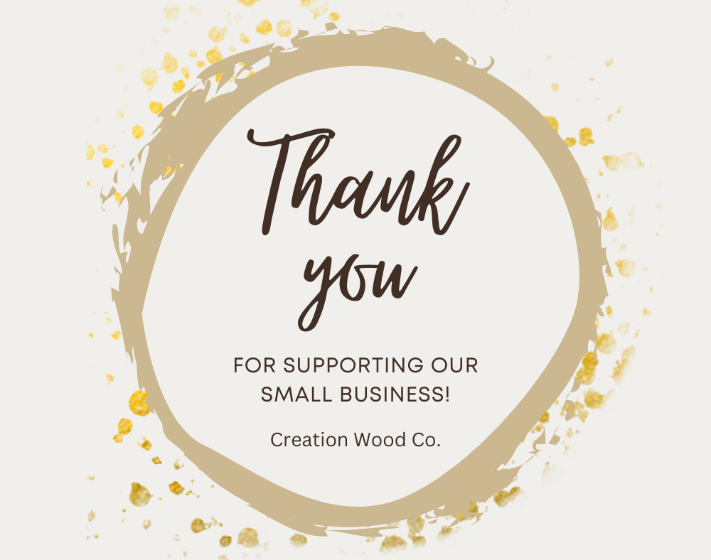 Created with a Purpose Christian Wall Art Wood Sign